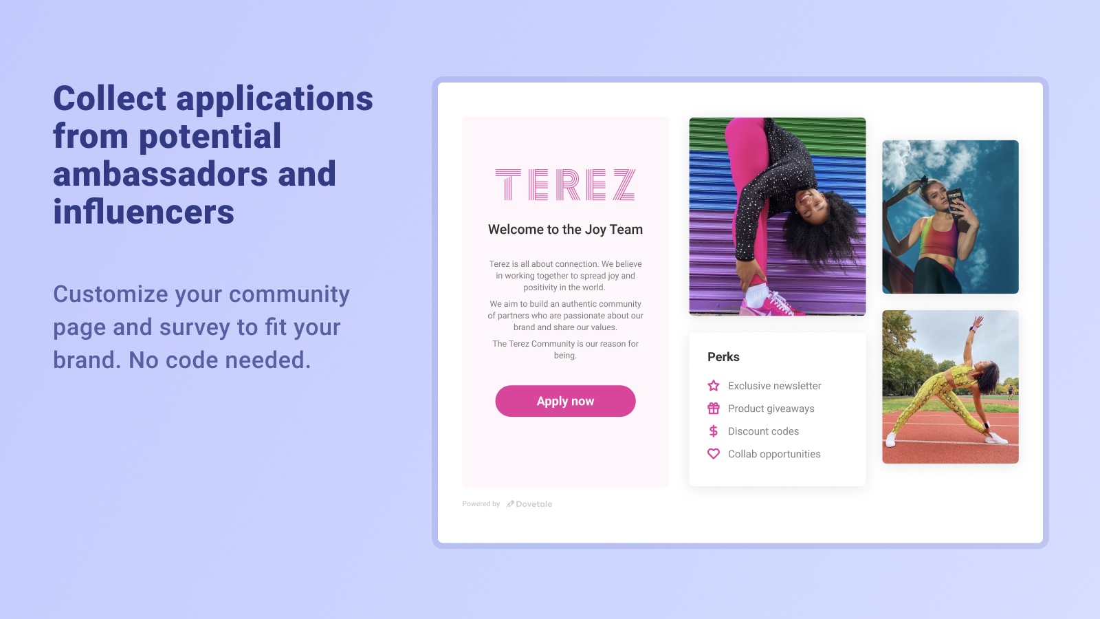 screenshot of Shopify Collabs
